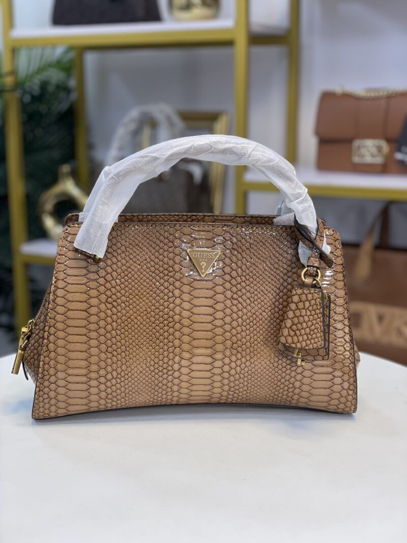 GUESS BROWN CORPORATE BAG