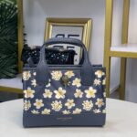 KURT GEIGER SMALL FLORAL TOTE