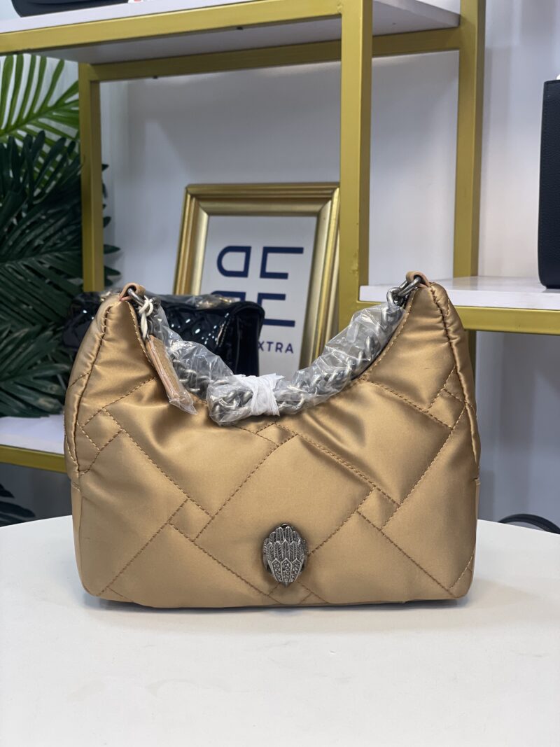 KURT GEIGER BROWN RECYCLED HOBO