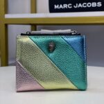 KURT GEIGER MULTICOLOURED WALLET WITH EMBLEM