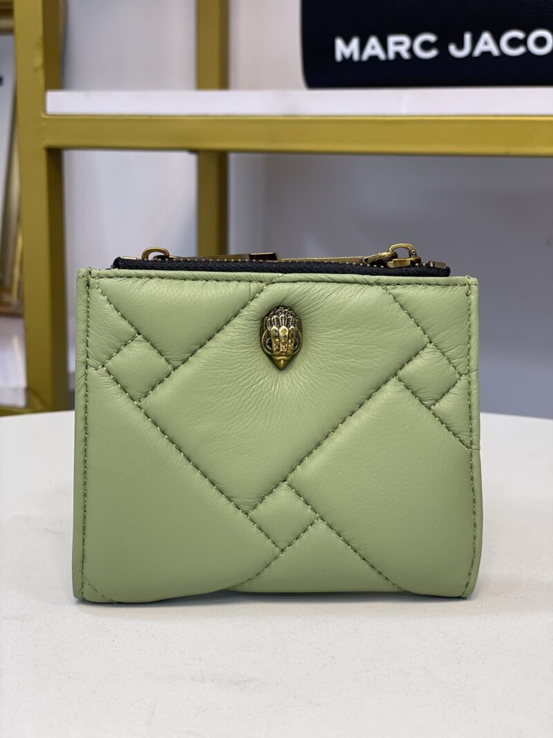 KURT GEIGER GREEN PUFF WALLET