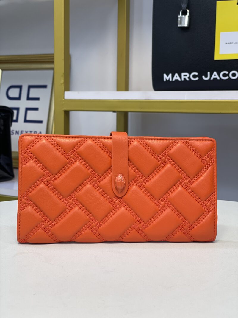 KURT GEIGER ORANGE DRENCH WALLET