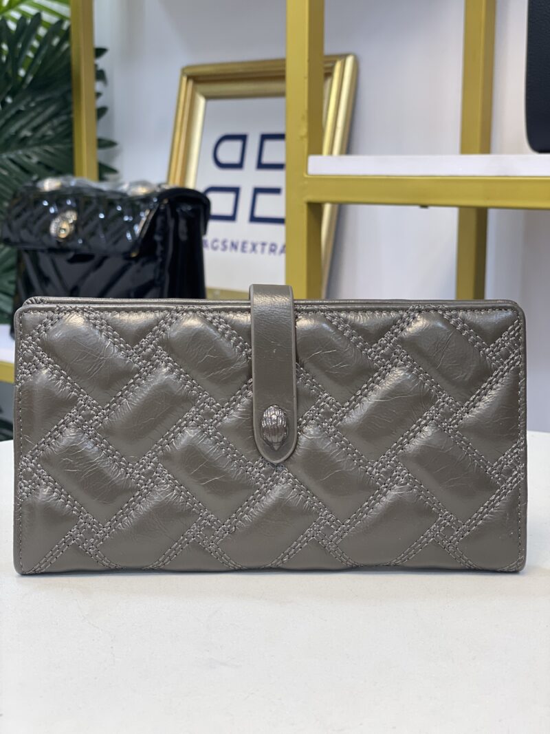 KURT GEIGER GREEN DRENCH WALLET