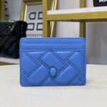 KURT GEIGER BLUE DRENCH CARDHOLDER