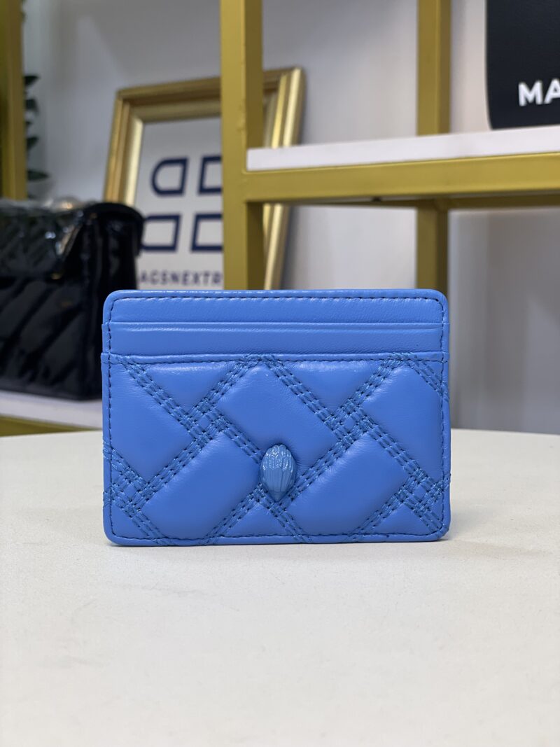 KURT GEIGER BLUE DRENCH CARDHOLDER