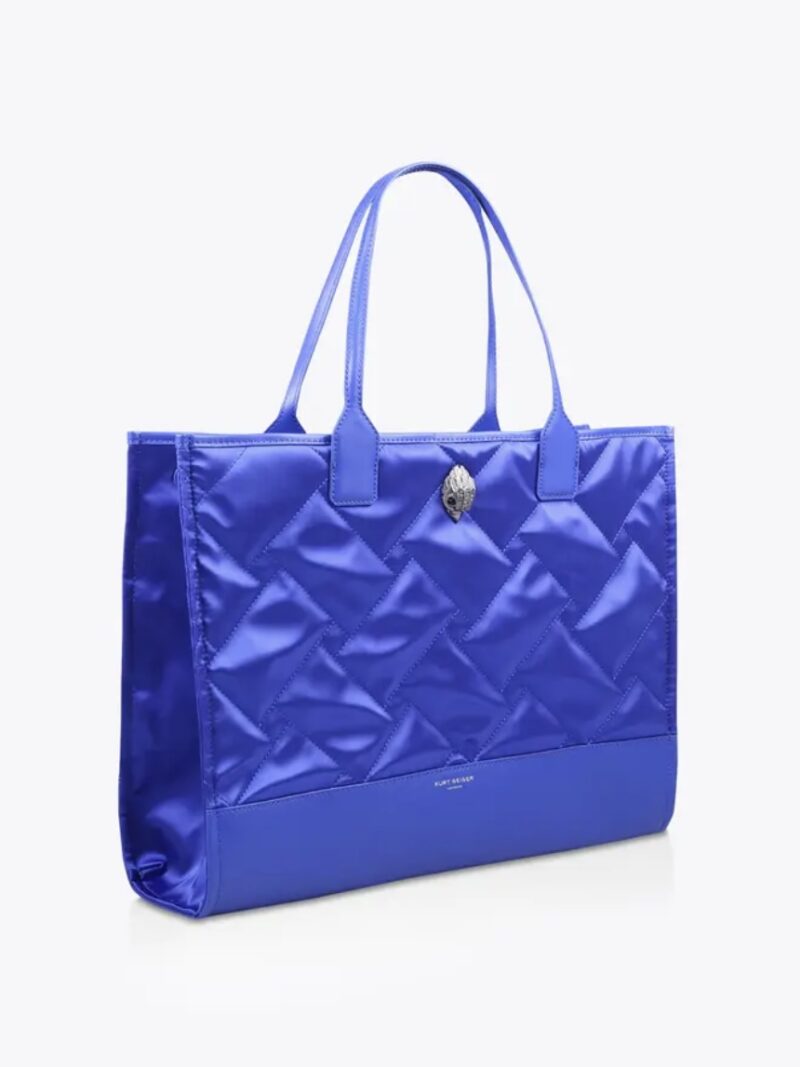 KURT GEIGER  BLUE MEDIUM RECYCLED TOTE