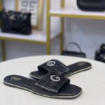 GBG BLACK CROC FLATS