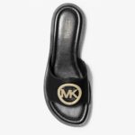 MICHAEL KORS BLACK HANNAH FLATS