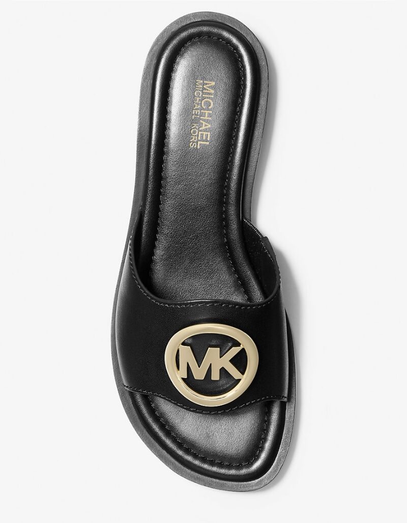 MICHAEL KORS BLACK HANNAH FLATS