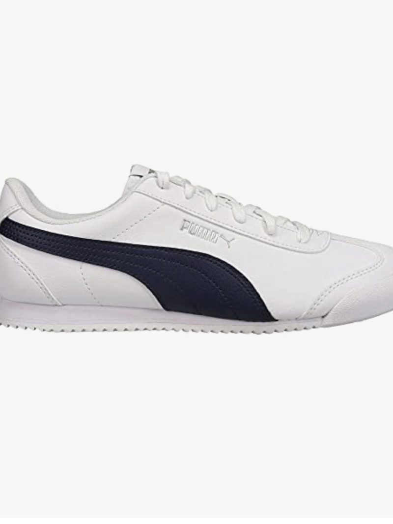 PUMA TURNO WHITE AND BLACK