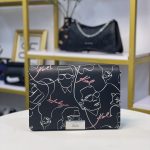 KARL LAGERFELD WITH FACE PRINT