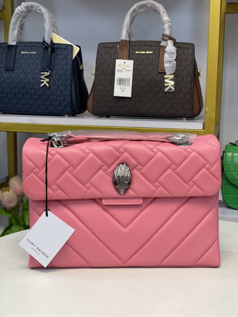 KURT GEIGER PINK KENSINGTON MEDIUM